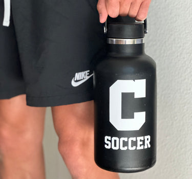 Canyon 'C' Soccer Transfer Sticker