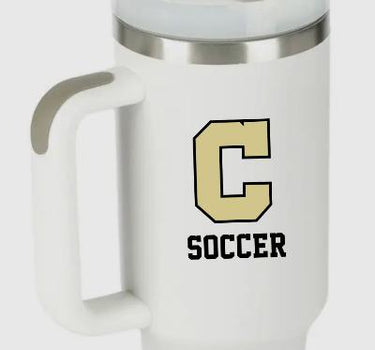 Canyon 'C' Soccer 40oz Tumbler