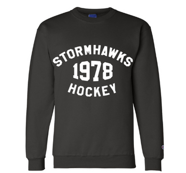 Custom CCHA Vintage Reissue Fleece Hoodie Sweatshirt